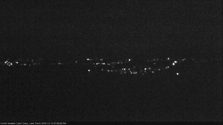 Lake Travis webcam, December 13, 2018 6:10 PM CT