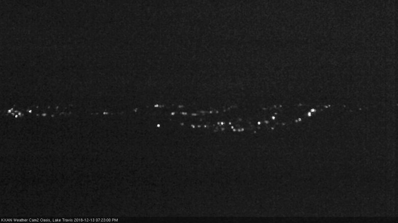 Lake Travis webcam, December 13, 2018 6:25 PM CT