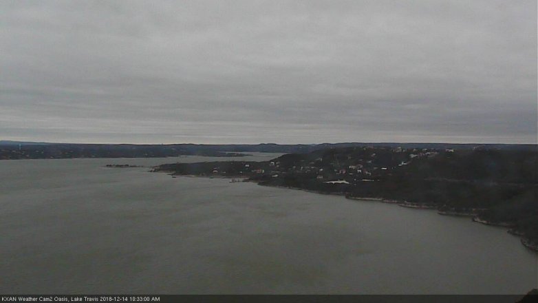 Lake Travis webcam, December 14, 2018 9:35 AM CT