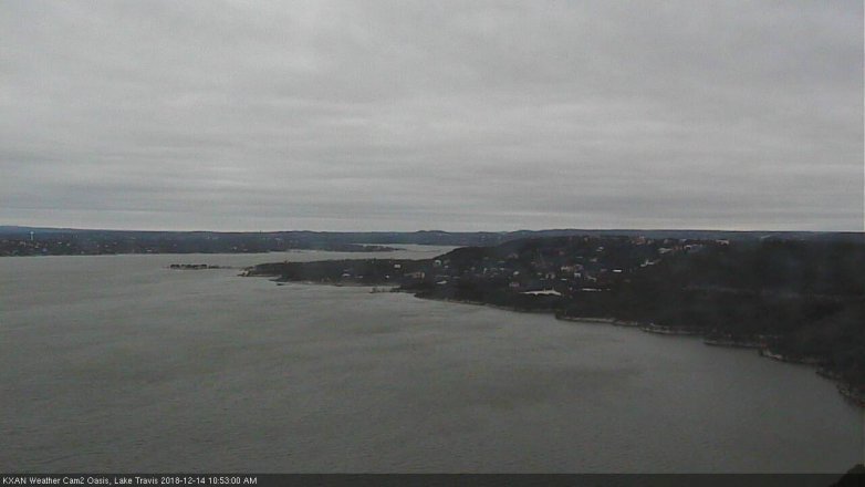 Lake Travis webcam, December 14, 2018 9:55 AM CT