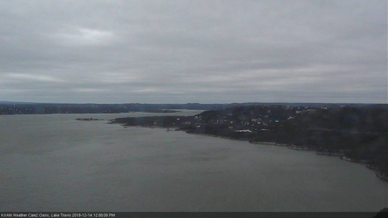 Lake Travis webcam, December 14, 2018 11:10 AM CT