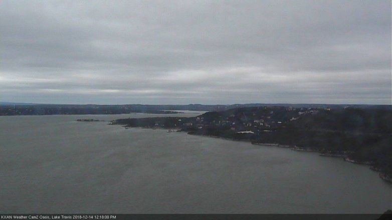 Lake Travis webcam, December 14, 2018 11:20 AM CT