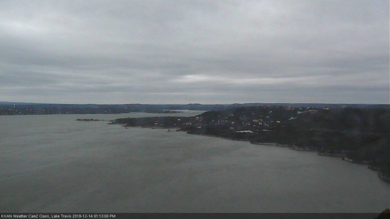 Lake Travis webcam, December 14, 2018 12:15 PM CT
