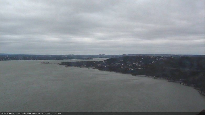 Lake Travis webcam, December 14, 2018 12:35 PM CT