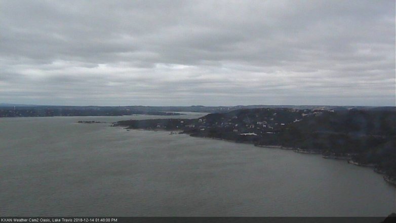 Lake Travis webcam, December 14, 2018 12:50 PM CT