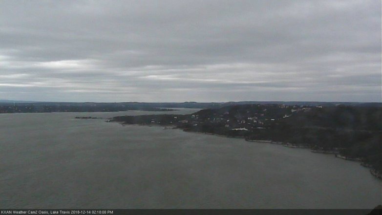 Lake Travis webcam, December 14, 2018 1:20 PM CT