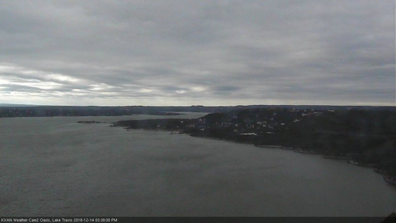 Lake Travis webcam, December 14, 2018 2:40 PM CT