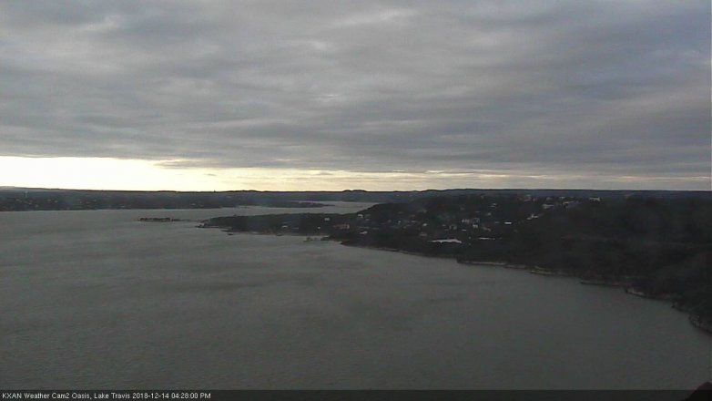 Lake Travis webcam, December 14, 2018 3:30 PM CT