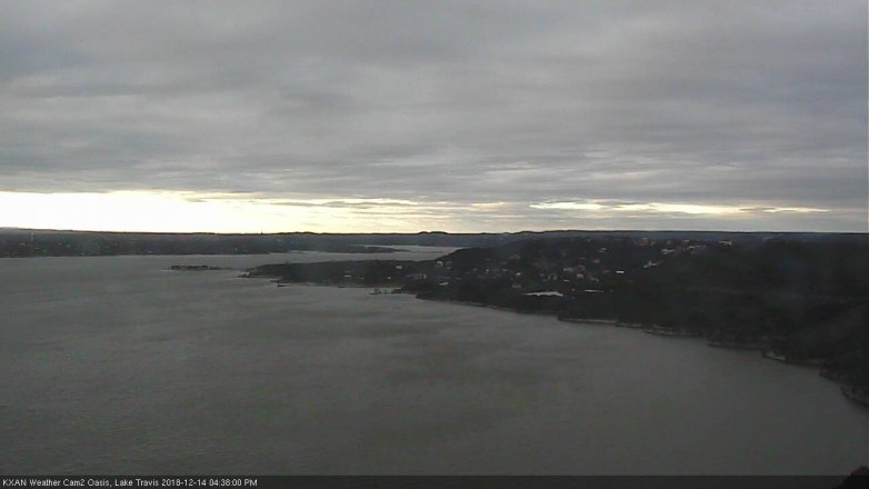 Lake Travis webcam, December 14, 2018 3:40 PM CT