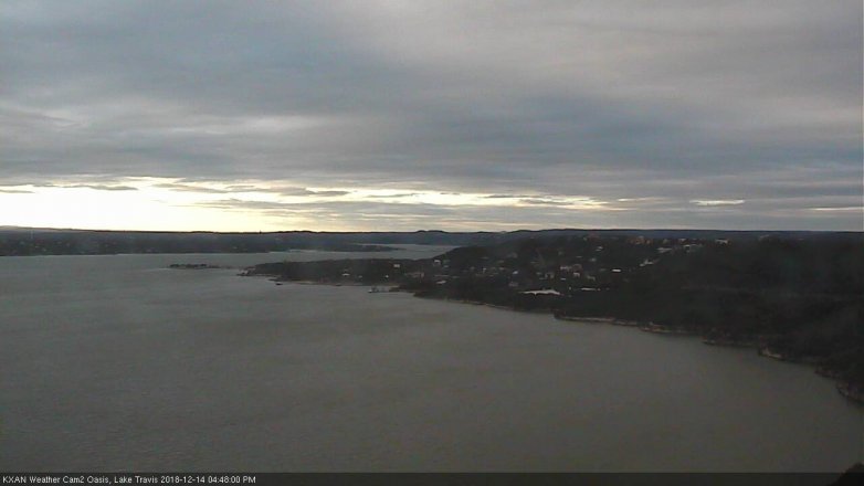 Lake Travis webcam, December 14, 2018 3:50 PM CT