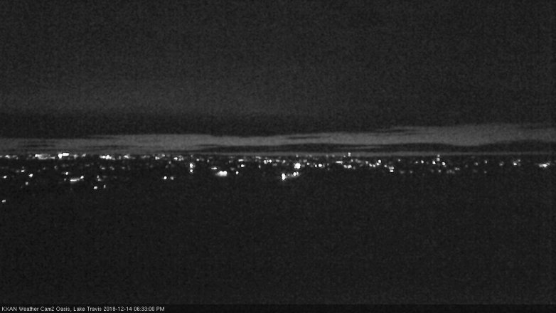Lake Travis webcam, December 14, 2018 5:35 PM CT