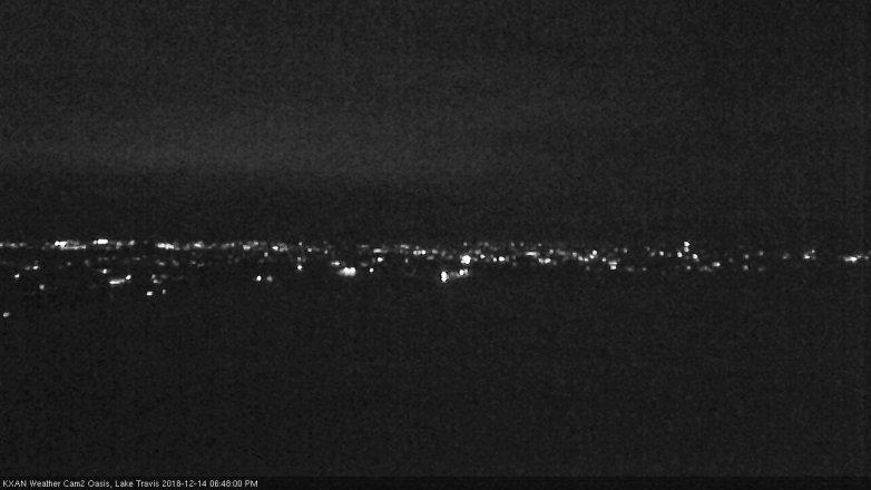 Lake Travis webcam, December 14, 2018 5:50 PM CT