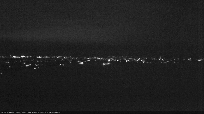 Lake Travis webcam, December 14, 2018 5:55 PM CT