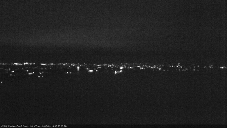 Lake Travis webcam, December 14, 2018 6:00 PM CT