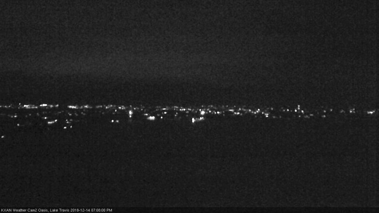 Lake Travis webcam, December 14, 2018 6:10 PM CT
