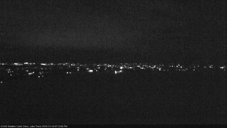 Lake Travis webcam, December 14, 2018 6:15 PM CT