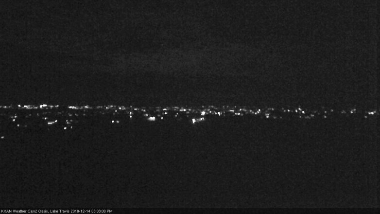 Lake Travis webcam, December 14, 2018 7:10 PM CT