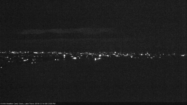 Lake Travis webcam, December 14, 2018 8:15 PM CT