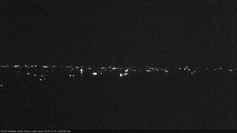 Lake Travis webcam, December 14, 2018 12:00 AM CT