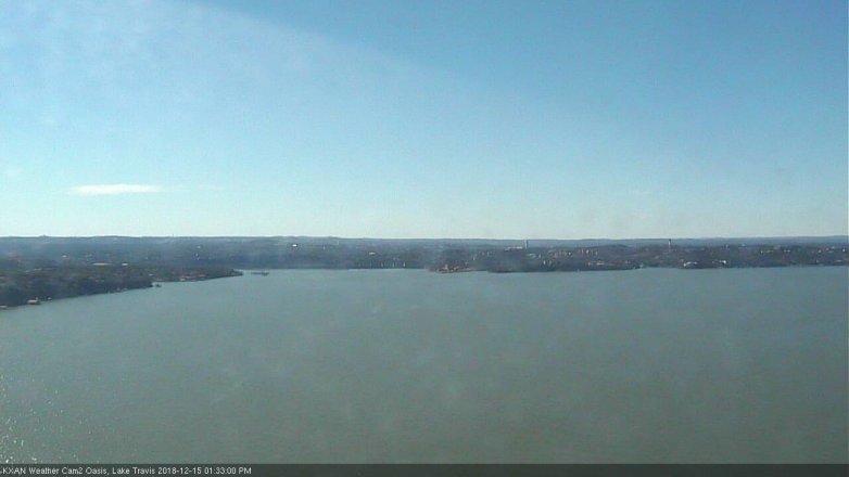 Lake Travis webcam, December 15, 2018 12:35 PM CT