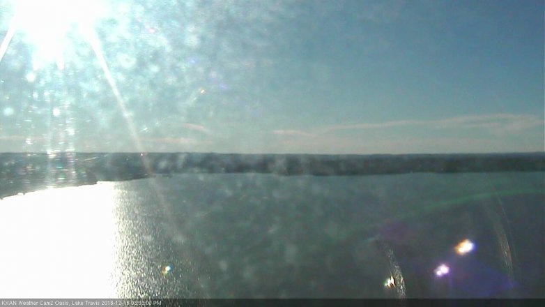 Lake Travis webcam, December 15, 2018 2:35 PM CT