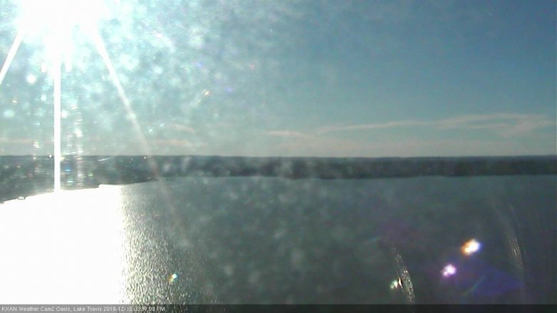 Lake Travis webcam, December 15, 2018 2:40 PM CT