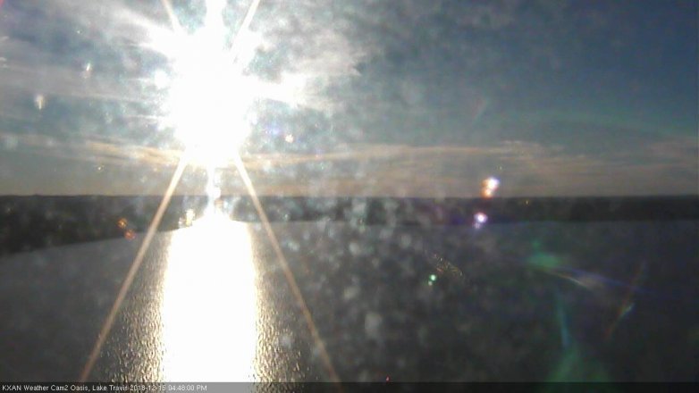 Lake Travis webcam, December 15, 2018 3:50 PM CT