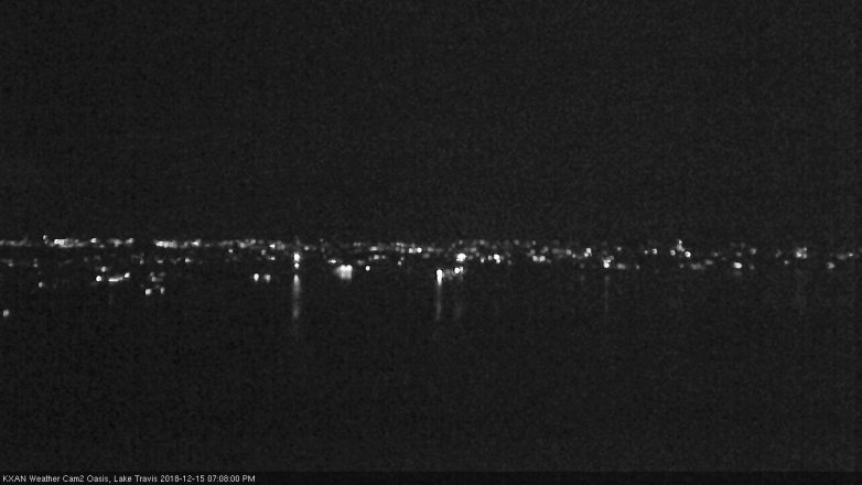 Lake Travis webcam, December 15, 2018 6:10 PM CT