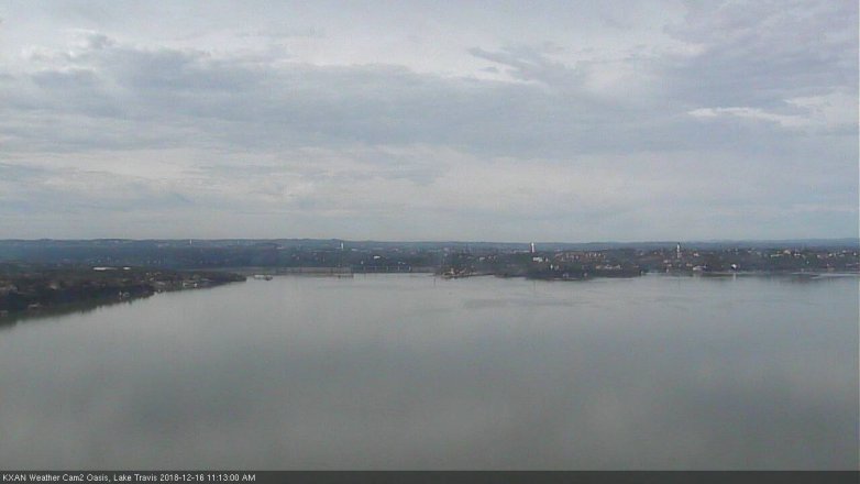 Lake Travis webcam, December 16, 2018 10:15 AM CT