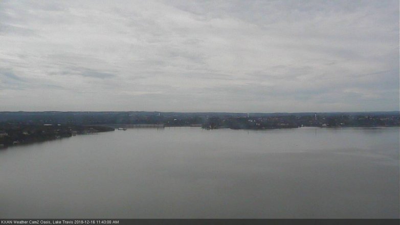 Lake Travis webcam, December 16, 2018 10:45 AM CT