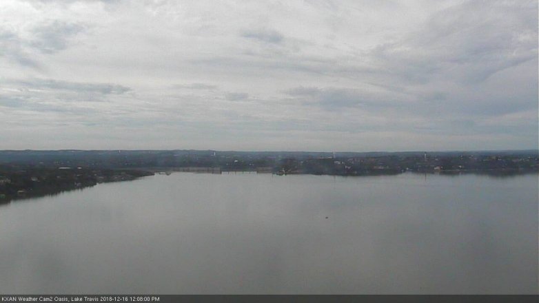 Lake Travis webcam, December 16, 2018 11:10 AM CT