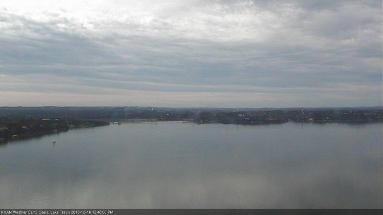 Lake Travis webcam, December 16, 2018 11:50 AM CT