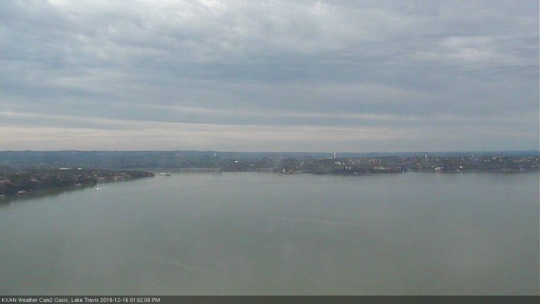 Lake Travis webcam, December 16, 2018 12:05 PM CT