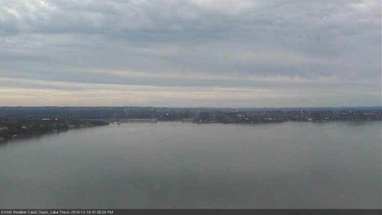 Lake Travis webcam, December 16, 2018 12:10 PM CT