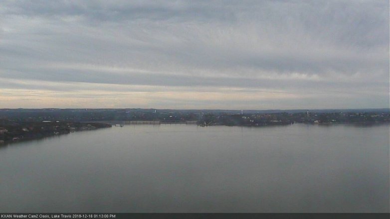 Lake Travis webcam, December 16, 2018 12:15 PM CT