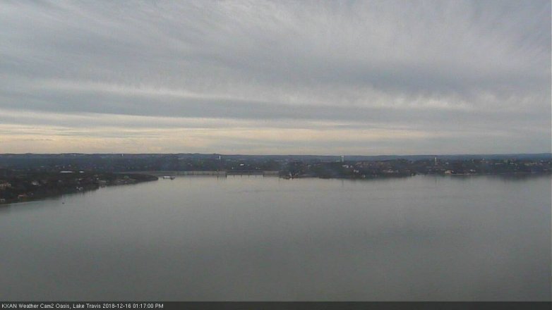 Lake Travis webcam, December 16, 2018 12:20 PM CT