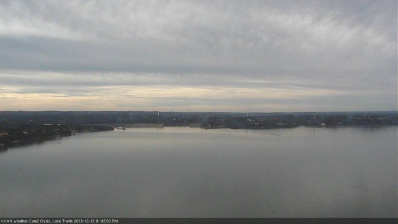 Lake Travis webcam, December 16, 2018 12:35 PM CT