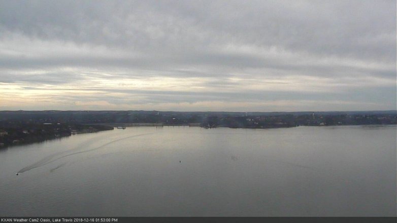 Lake Travis webcam, December 16, 2018 12:55 PM CT