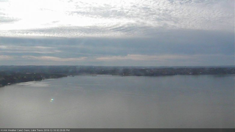 Lake Travis webcam, December 16, 2018 1:30 PM CT