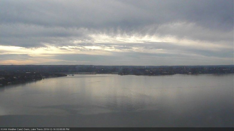 Lake Travis webcam, December 16, 2018 2:10 PM CT