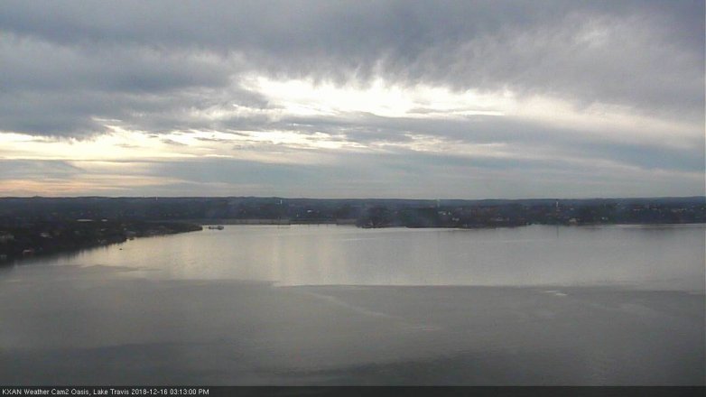 Lake Travis webcam, December 16, 2018 2:15 PM CT