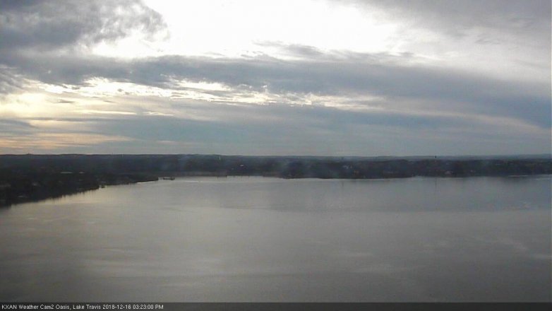 Lake Travis webcam, December 16, 2018 2:25 PM CT
