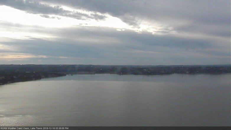 Lake Travis webcam, December 16, 2018 2:40 PM CT