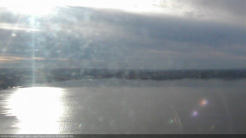 Lake Travis webcam, December 16, 2018 2:50 PM CT