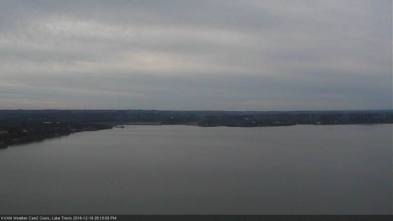 Lake Travis webcam, December 16, 2018 4:20 PM CT