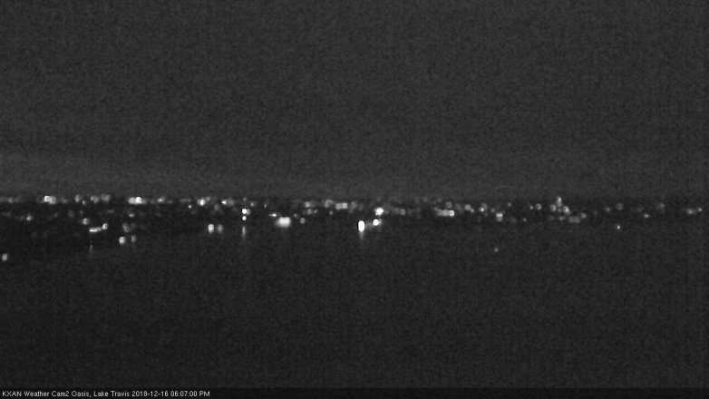 Lake Travis webcam, December 16, 2018 5:10 PM CT