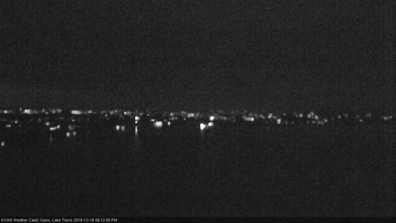 Lake Travis webcam, December 16, 2018 5:15 PM CT