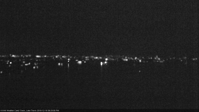 Lake Travis webcam, December 16, 2018 5:30 PM CT
