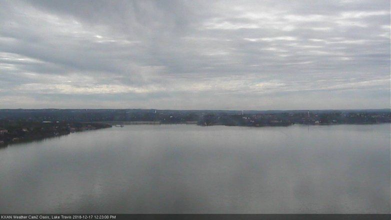 Lake Travis webcam, December 17, 2018 11:25 AM CT