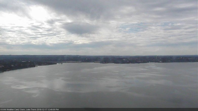 Lake Travis webcam, December 17, 2018 11:50 AM CT